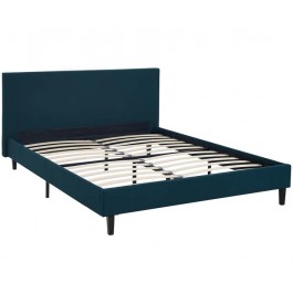 Modway MOD-5418-AZU Anya Full Fabric Bed in Azure