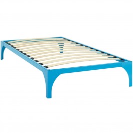 Modway MOD-5430-LBU Ollie Twin Bed Frame in Light Blue