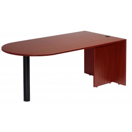 Boss Bullet Desk, Mahogany 71*35N147-M