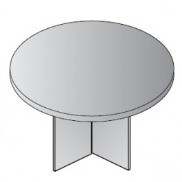 Office Star NAP-23-CHY Napa Round Table in Cherry