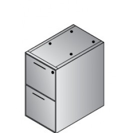 Office Star NAP-76-CHY Napa Box File Hanging Pedestal in Cherry