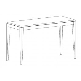 Lazboy OT7C4820B2 Odeon 20 x 48 Rectangular Magazine Table - Square Edge