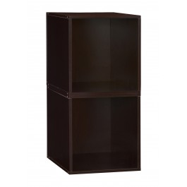 Regency PC2PKTF Niche Cubo Storage Set of 2 Cubes in Truffle