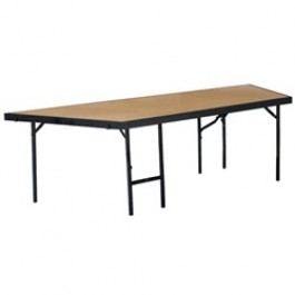National Public Seating SP3624HB 36Wx24H Stage Units Stage Pies Medium Hardboard in Black
