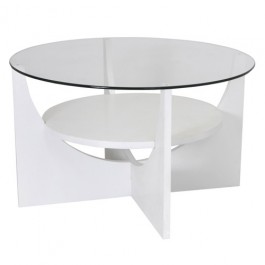 Lumisource TB-CTU W Ladder Coffee Table