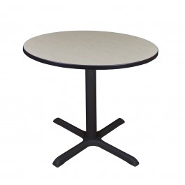 Regency TB36RNDPL Cain 36" Round Breakroom Table in Maple