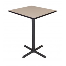 Regency TCB3030BE Cain 30" Square Cafe Table in Beige