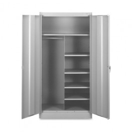 Tennsco Combination Storage Cabinets 36" x 18" x 72" Light Gray TNN7214LGY