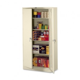 Tennsco Storage Cabinets Deluxe 36" Width x 24" Depth x 78" Height Putty TNN7824PY