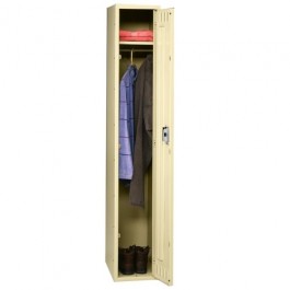 Tennsco Single-Tier Locker without Legs 12" x 18" x 72" Sand TNNSTS121872ASD