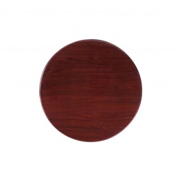 Flash Furniture TP-MAH-24RD-GG 24" Round Resin Mahogany Table Top