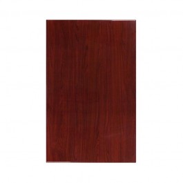 Flash Furniture TP-MAH-3048-GG 30" x 48" Rectangular Resin Mahogany Table Top