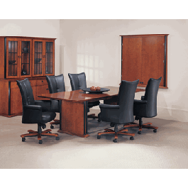 Jasper Lancelot Traditional Veneer Rectangular Conference Table
