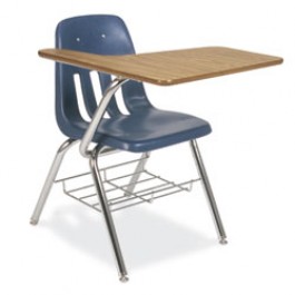 Tablet  Arm Desk/Chair Combo,Virco, 9700BR