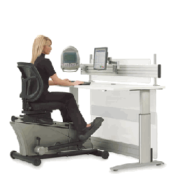 LifeBalance Station Elliptical Machine Workstation