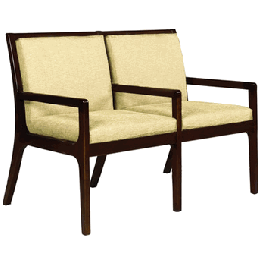 Legacy Celebrate 442, Healthcare 2 Seater Tandem Lobby Chair