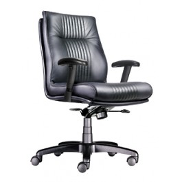 Mid Back Manager Chair, Via Seating Linate 5501