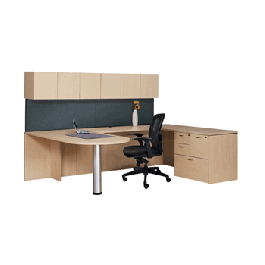 Cherryman Amber P Top Executive Office Desk Workstation