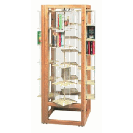 Gressco Library, Four Screen - Two Five Tiers and Two Six Tiers Rotating Tower Display