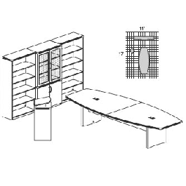 Mayline Aberdeen Series, Conference Table, Conference Room Setup