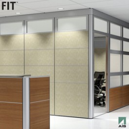 AIS FIT Floor to Ceiling Modular Segmented Panel System