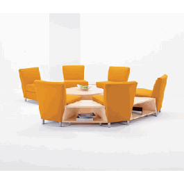 Arcadia Serafina Modular Lounge Chair, Lounge Seating