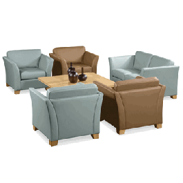 Kimball Crescent Vista Reception Lounge Lobby Chair