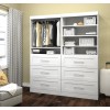 Bestar 26856-17 Pur 72" Classic kit in White