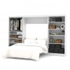 Bestar 26895-17 Pur 131" Full Wall Bed kit in White