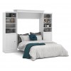 Bestar 40884-17 Versatile 115'' Queen Wall Bed kit in White