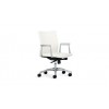 Encore 4294-L-W Notion Low Back Synchro Tilt Fixed Aluminum Arms Chair with Beech Wood Arm Caps