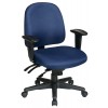 Office Star Work Smart Chair Black Fabric 43808-231