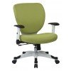 Office Star 5200W-5881 Managers Chair with Padded Mesh Seat in Olive
