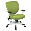Office Star 5200W-6 Managers Chair with Padded Mesh Seat in Green