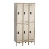 Safco Double Tier Locker 3 Column Tan 5526TN