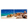 Wholesale Interiors AF-1086AB Tasmanian Tide Mounted Photography Print Diptych