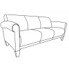 Lazboy BACL30 Camden Park Sofa with Matching Welt