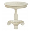 Office Star BP-AVLAT-YCM2 Avalon Round Accent table in Antique Beige