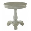 Office Star BP-AVLAT-YM19 Avalon Round Accent table in Antique Grey