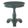 Office Star BP-AVLAT-YM21 Avalon Round Accent table in Caribbean