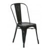 Office Star BRW29A4-AB Bristow Armless Chair 4 Pack in Antique Black
