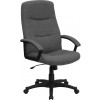 Flash Furniture High Back Gray Fabric Executive Swivel Office Chair BT-134A-GY-GG