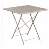 Flash Furniture CO-1-SIL-GG 28" Folding Patio Table in Gray (Default)
