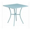 Flash Furniture CO-5-SKY-GG 28" Steel Patio Table in Blue (Default)