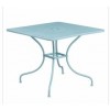 Flash Furniture CO-6-SKY-GG 35.5" Steel Patio Table in Blue (Default)