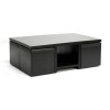 Wholesale Interiors Coffee Table with Nesting Stools Dark Brown CT-1190-CTS-1190