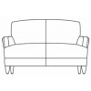 Cabot Wrenn CW1253 Kennet Two Seater Sofa