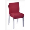 Office Star CWYAS4-CK006 Conway Stacking Chair in Cranapple