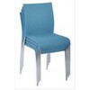 Office Star CWYAS4-CK007 Conway Stacking Chair in Aqua