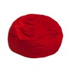 Flash Furniture Small Solid Red Kids Bean Bag Chair DG-BEAN-SMALL-SOLID-RED-GG